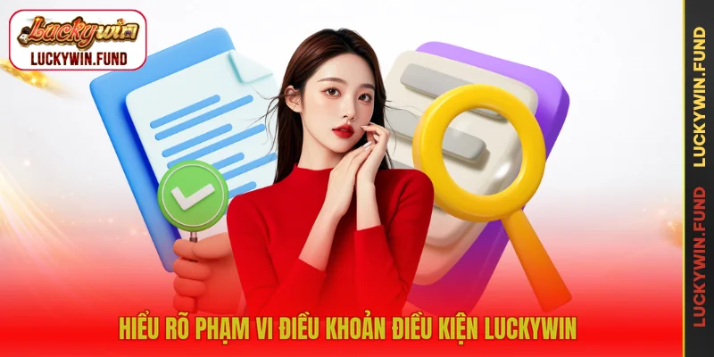 Hiểu rõ phạm vi điều khoản điều kiện LUCKYWIN
